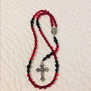 Red & Black Rosary
